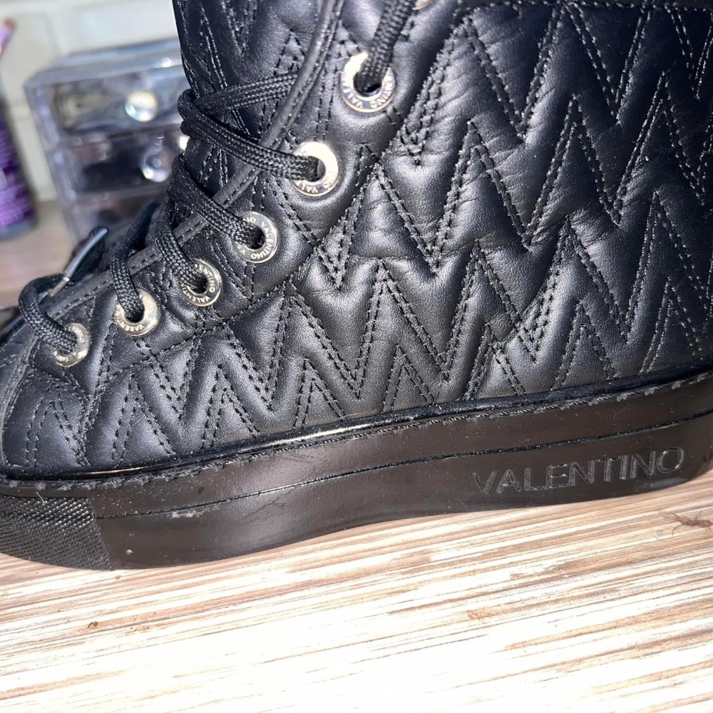 Valentino, black sneakers